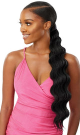 Outre Wrap Around Ponytail - Finger Wave 24"